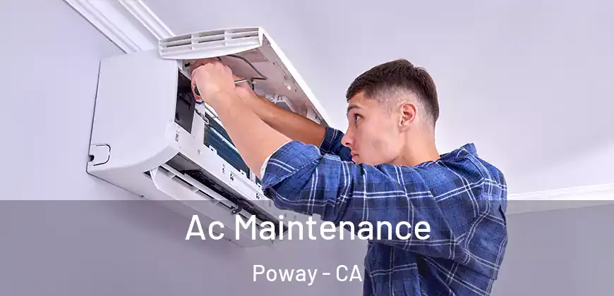 Ac Maintenance Poway - CA