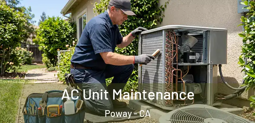 AC Unit Maintenance Poway - CA