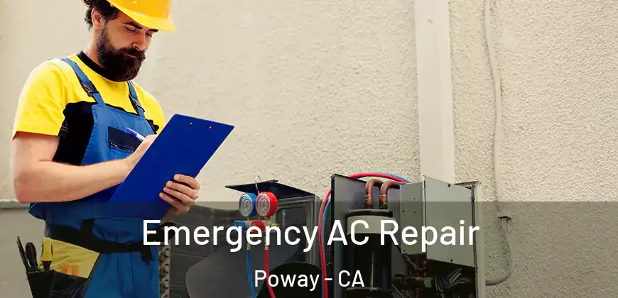 Emergency AC Repair Poway - CA