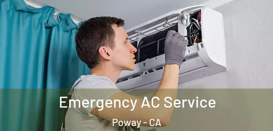  Emergency AC Service Poway - CA