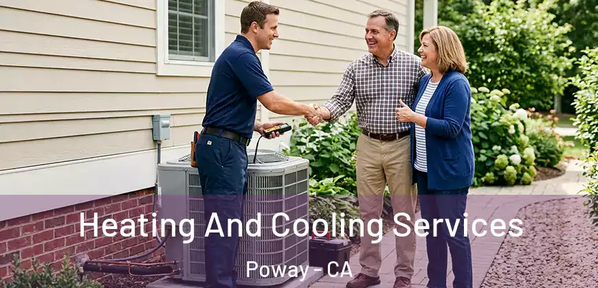 Heating And Cooling Services Poway - CA