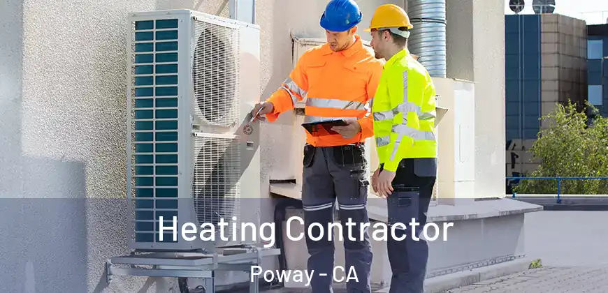 Heating Contractor Poway - CA