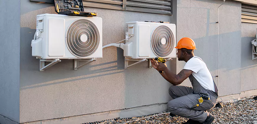 Split-System Outdoor Unit Cleaning in Poway