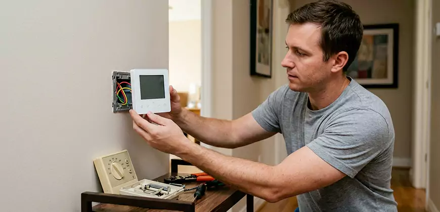 AC Control Panel Replacement in Poway